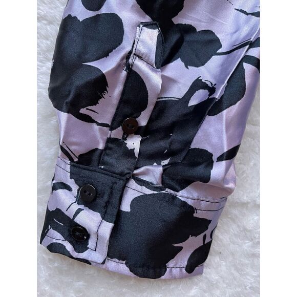 NWT Zara Blogger’s Favorite “The Dita” Satin Effect Printed Ruched Mini Dress - Picture 15 of 16